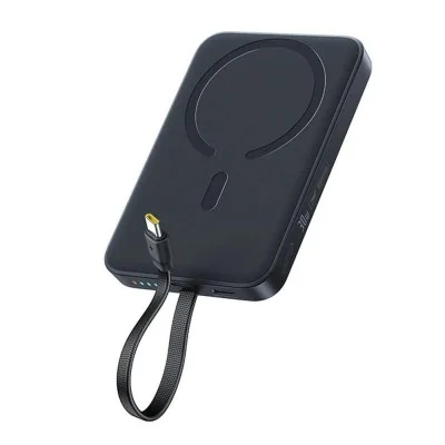 Baseus EnerFill FM11 Magnetic Power Bank with USB-C Cable – Black